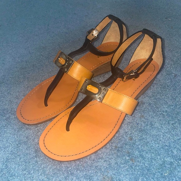 Coach Shoes Coach Leather Sandals Poshmark